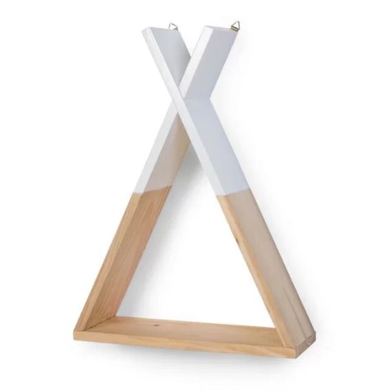 Étagère Childhome Tipi – Naturel/Blanc