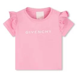 T-shirt à manches courtes Fille Rose