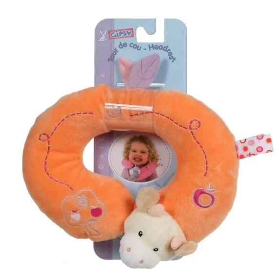 GIPSY Tour de Cou Pomme 24 cm Vache orange