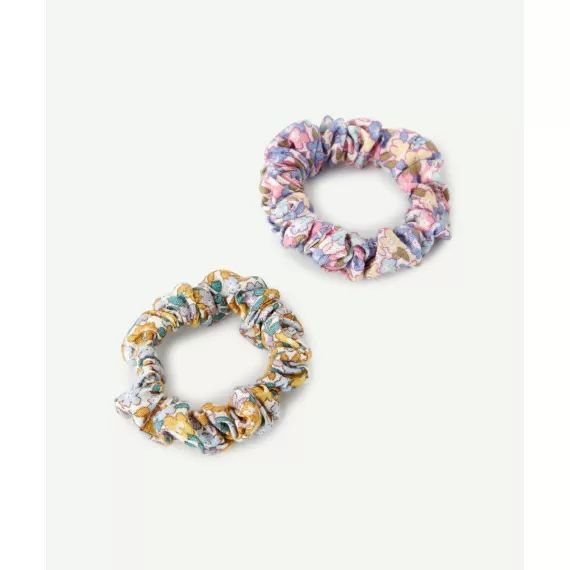 Lot de 2 chouchous fleuris bébé fille –  – Soldes