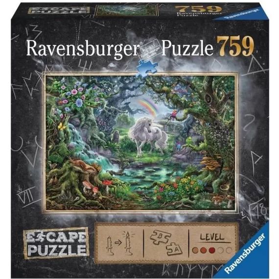 Escape puzzle – La licorne bleu
