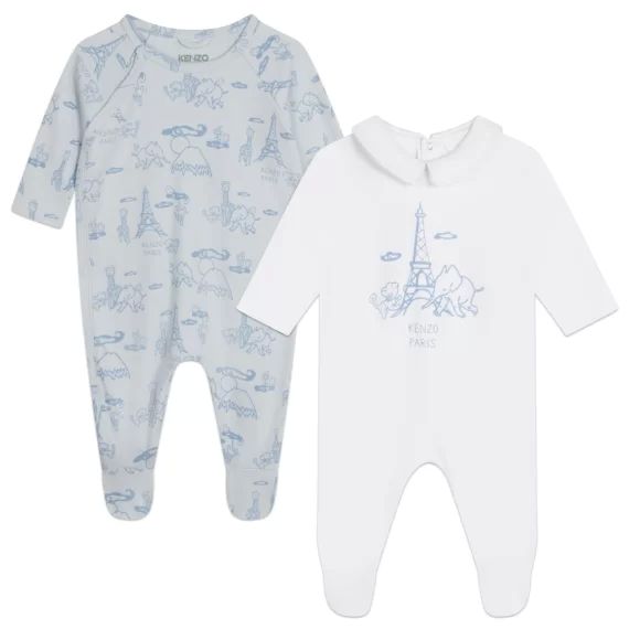Ensemble deux pyjamas UNISEXE Bleu