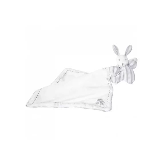 Doudou peluche Augustin le lapin gris