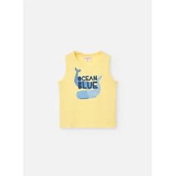 T-shirt Tricot Jaune