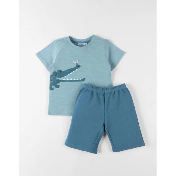 Pyjama Jersey Bleu