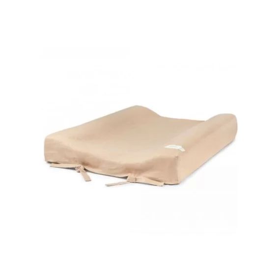 Matelas à langer avec housse Lin français sand