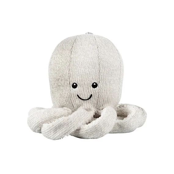 Peluche bluetooth octopus Olly écru