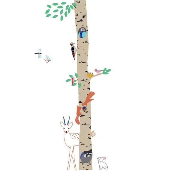 Sticker géant arbre Into the wood
