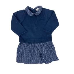 Robe fille bi matiere 12 mois