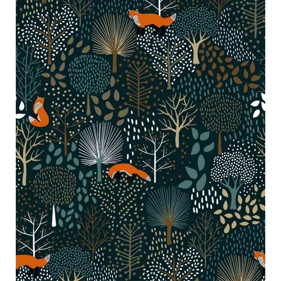 Papier peint Mr Fox (50cm x 10m)