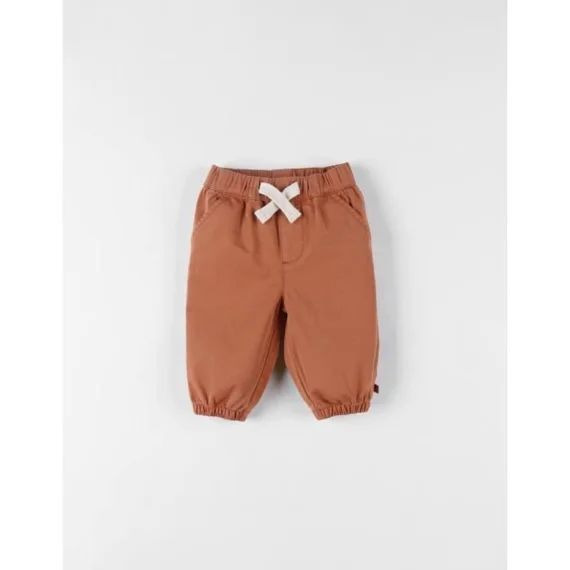 Pantalon En Twill, Caramel Marron