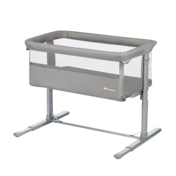 Bebeconfort Zina Lit Cododo, Berceau Bébé, Lit Bébé, De La Naissance Jusqu&rsquo;à 9 Kg, Mineral Gray Gris