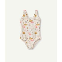 Maillot de bain 1 pièce bébé fille en fibres reyclées –  – Soldes