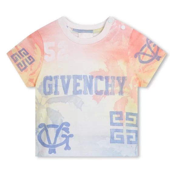 T-shirt en coton multicolore Garçon Indéterminé