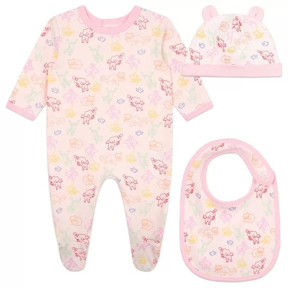 Ensemble pyjama et accessoires Fille Rose