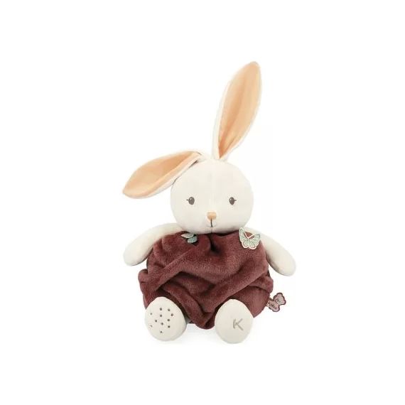 Peluche bulle d&rsquo;amour lapin cannelle Plume (30 cm)