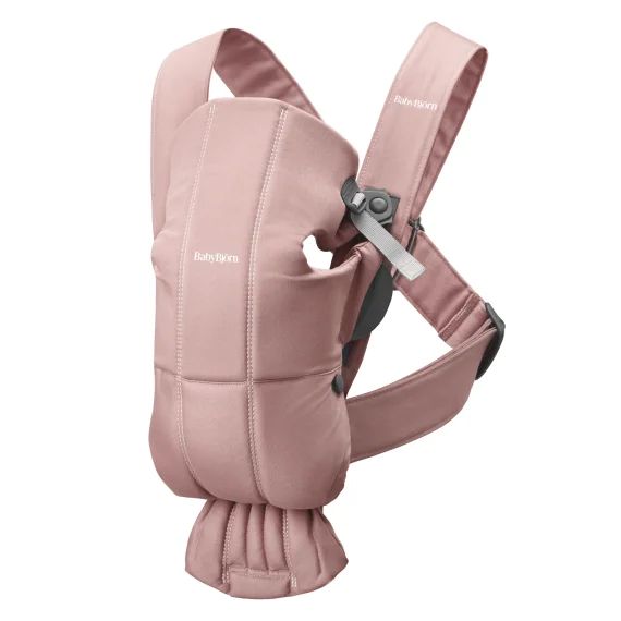 Porte-bébé Mini – Rose poudré / Tissé
