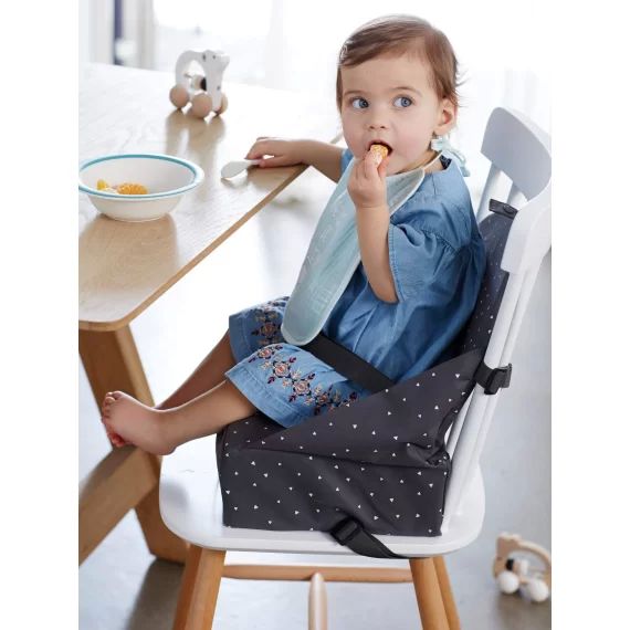 Rehausseur de chaise gris