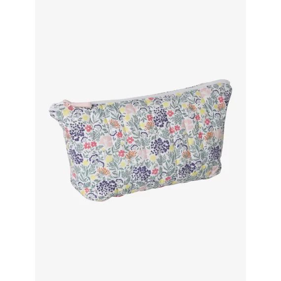 Trousse de toilette enfant en coton champêtre