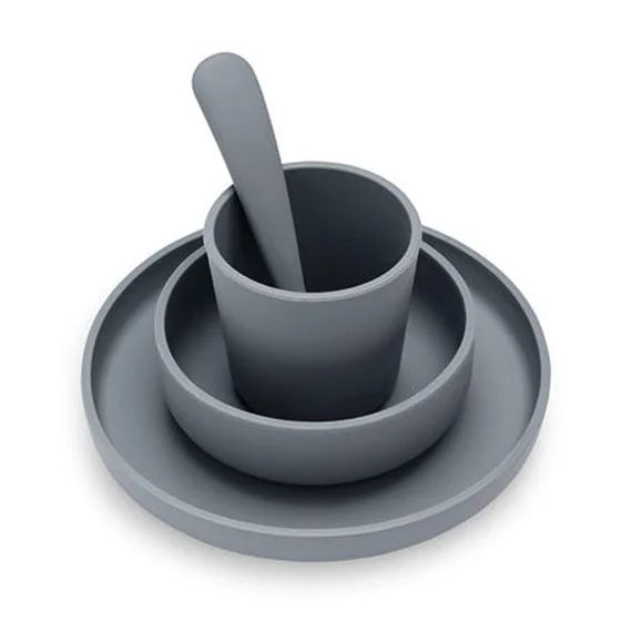 Coffret De Table En Silicone (4pcs) Gris
