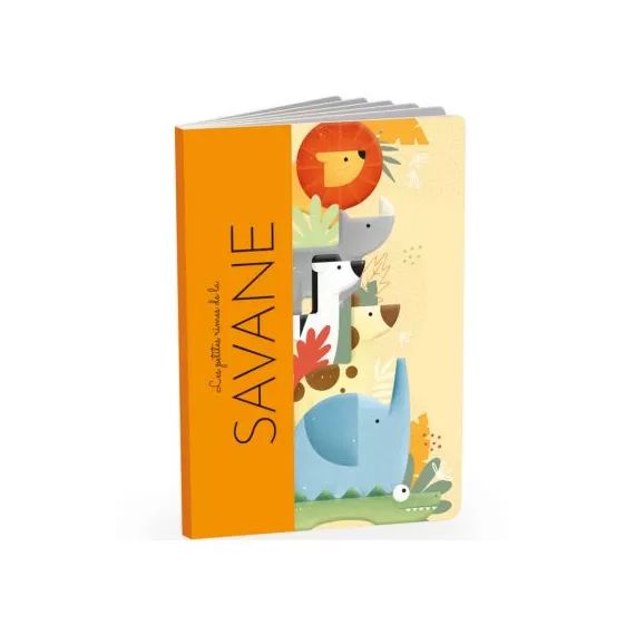 Livre + jouets en bois Savane