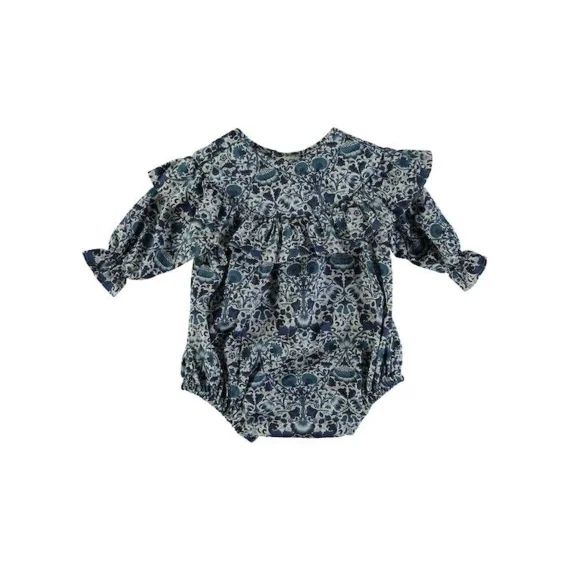 Combinaison Bébé Cadette – Risu Risu – Bleu Bleu