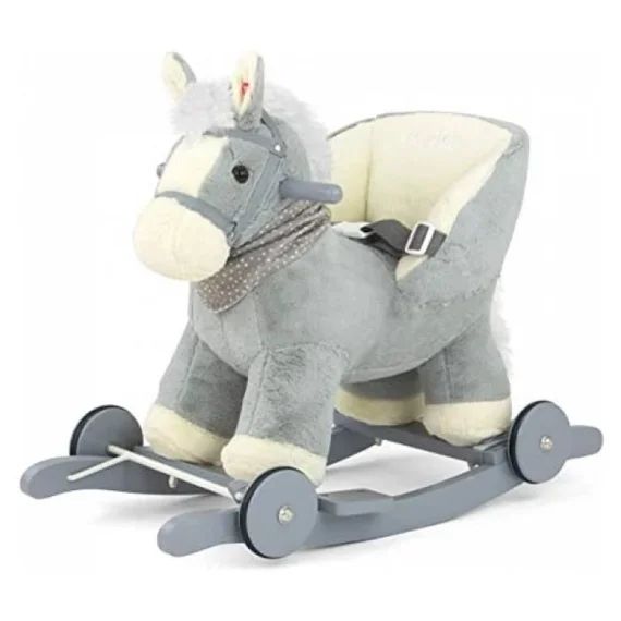 Milly Mally – 5901761124026 – Porteur cheval Polly Gris gris