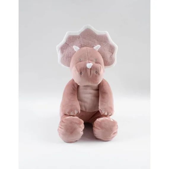 Peluche medium Veloudoux® Lina & Joy rose
