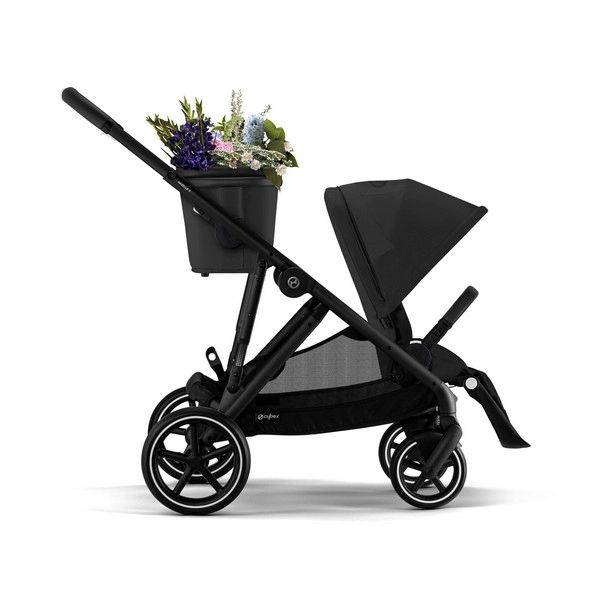 Poussette Cybex Gazelle S – Châssis Black/ Assise Moon Black (2023)