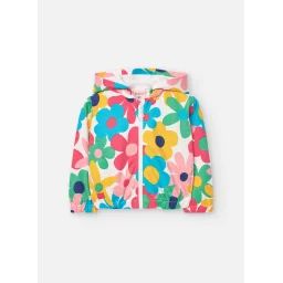 Gilet En Coton Avec Imprimé Fleurs Multicolore