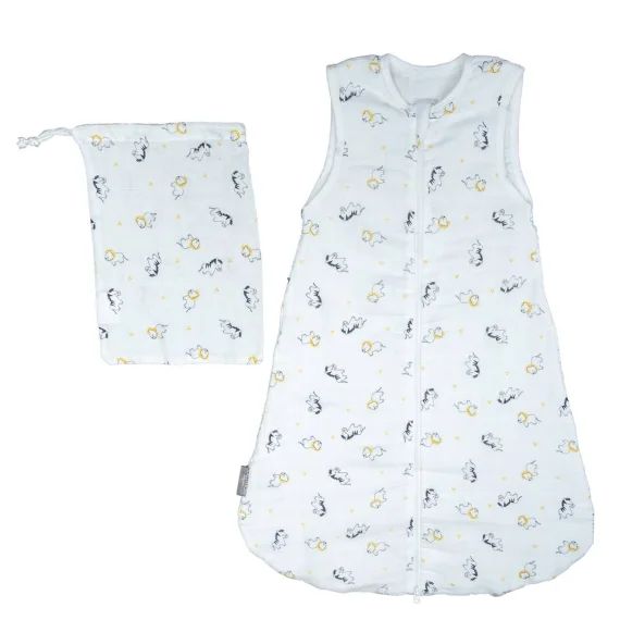 Gigoteuse Lange Été En Coton Bio Blanc