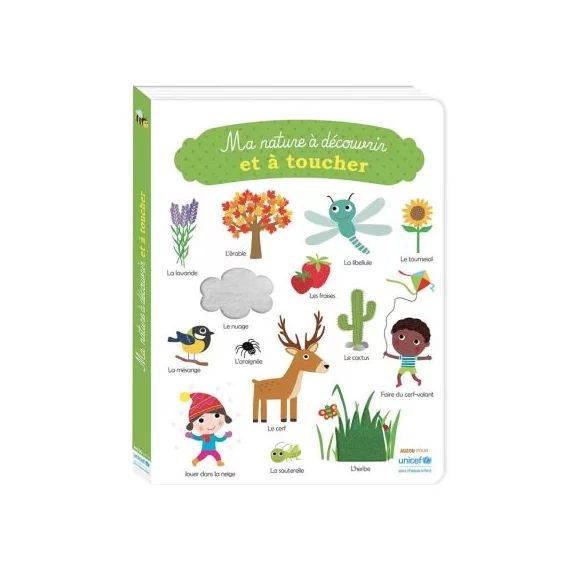 Livre Ma première nature à toucher