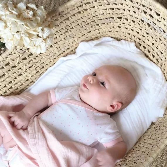Lot De 2 Bodies Fille – Trois Kilos Sept Rose