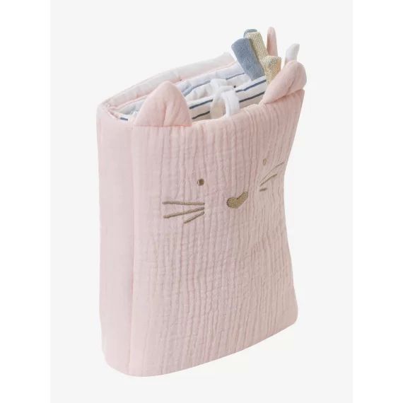 Livre photos + activités CHAT ROSE rose
