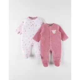 Set de 2 pyjamas dors-bien rose