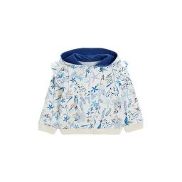 Sweat-shirt À Capuche Bébé Océan D&rsquo;amour Bleu