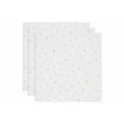Lot De 3 Langes Gaze De Coton Lovely Birds