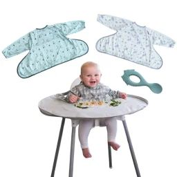 Coffret La Dme – 1 Kit Dove Grey + 2 Bavoirs Pour Kit + 1 Cuillère Bleu