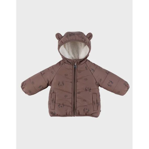 Veste Déperlante En Groloudoux® Et Sherpa Marron