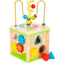 Cube D&rsquo;activités Insectes Beige
