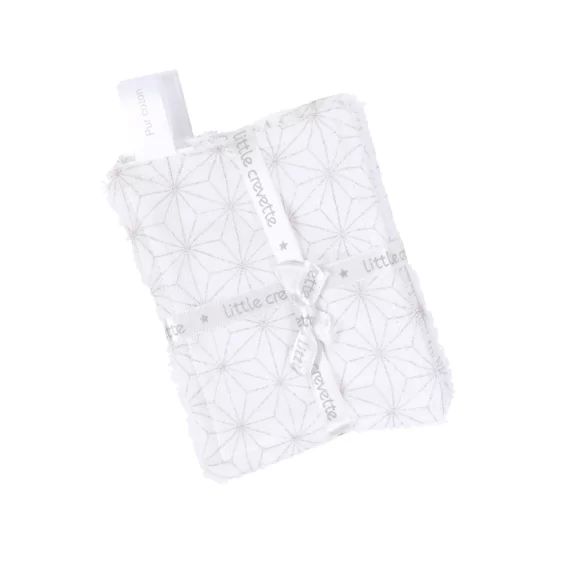 Lot de 6 lingettes lavables Pompom