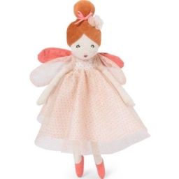 Poupée souple Petite fée rose (30 cm)
