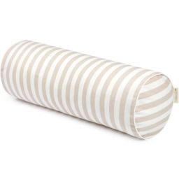 Coussin cylindrique Java Taupe Stripes Natural