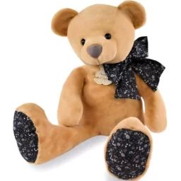 Peluche Ours marron clair Copain Câlin (60 cm)