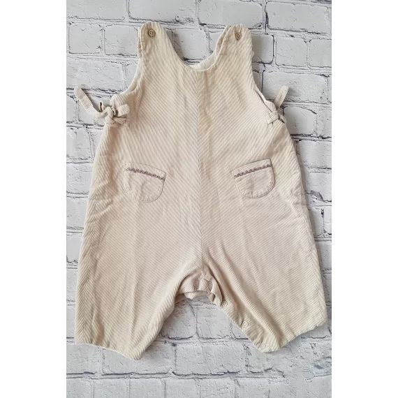 Salopette velours fille ou garçon 6 mois
