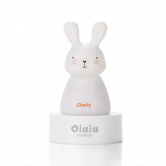 Veilleuse Charly Le Lapin Blanc