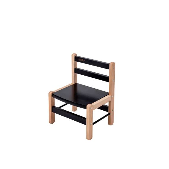 Chaise Basse Louise Noir