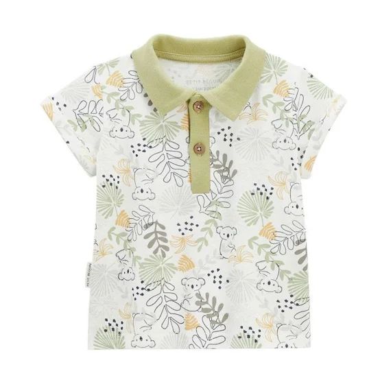 Polo Garçon Brisbane Blanc