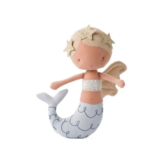 Poupée souple sirène blonde Pearl (22 cm)