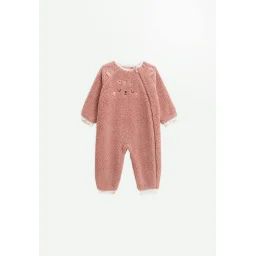 Surpyjama Bébé En Sherpa Bloom Rose